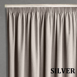 Aura Lined Taped Curtain