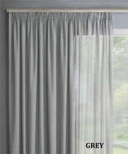 Victoria Unlined Sheer Taped Curtain