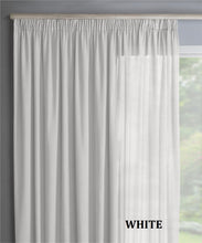 Victoria Unlined Sheer Taped Curtain