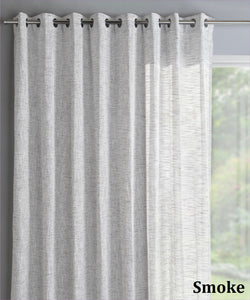 Boutique Eyelet Curtain (Unlined Sheer)