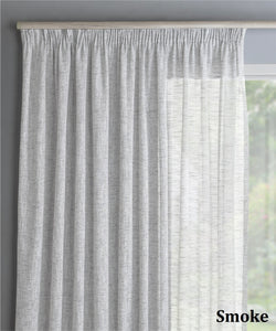 Boutique Taped Curtain (Unlined Sheer)