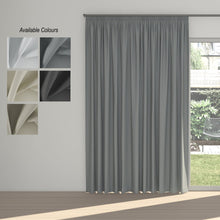 Night Time Taped Curtain (Partial Blockout)