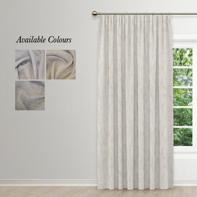 Whimsical Taped Curtain
